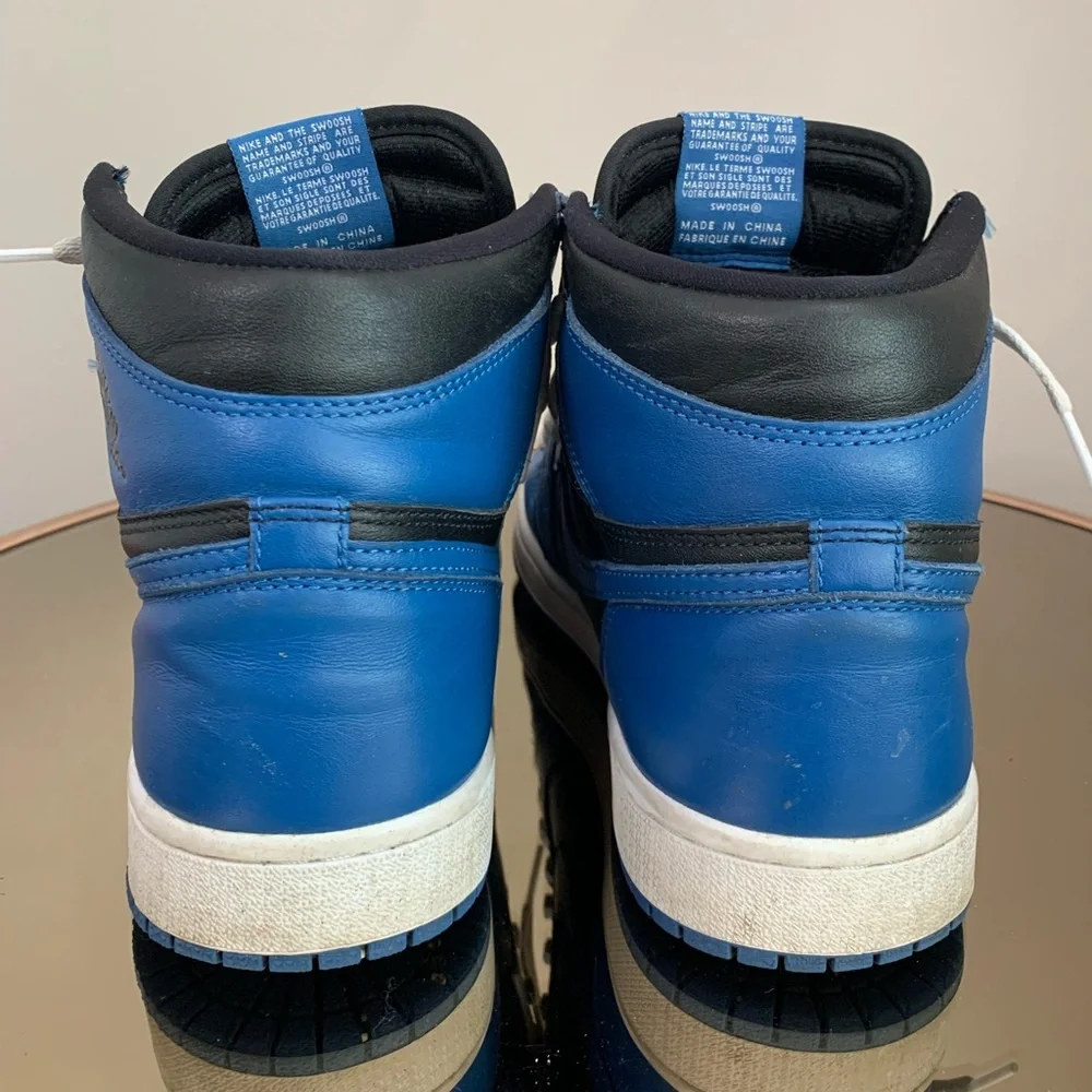 Air Jordan 1 Retro High‎ OG Dark Marina Blue 555088-404 Men's Size 9.5